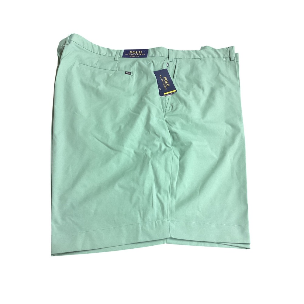 NWT Polo Ralph Lauren Mens Performance Shorts Faded Mint Green Size 52B
